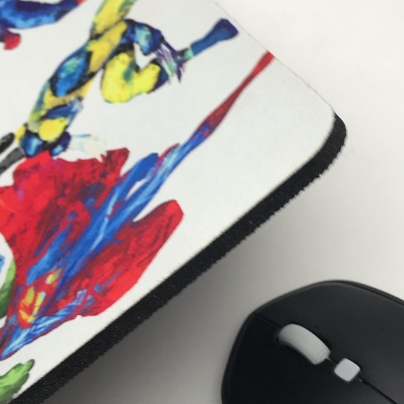 Super Heroes Computer Laptop Mouse Pad Superman Hulk Batman Spiderman Avengers - Picture 3 of 3